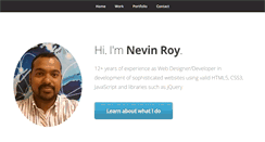 Desktop Screenshot of nevinroy.com
